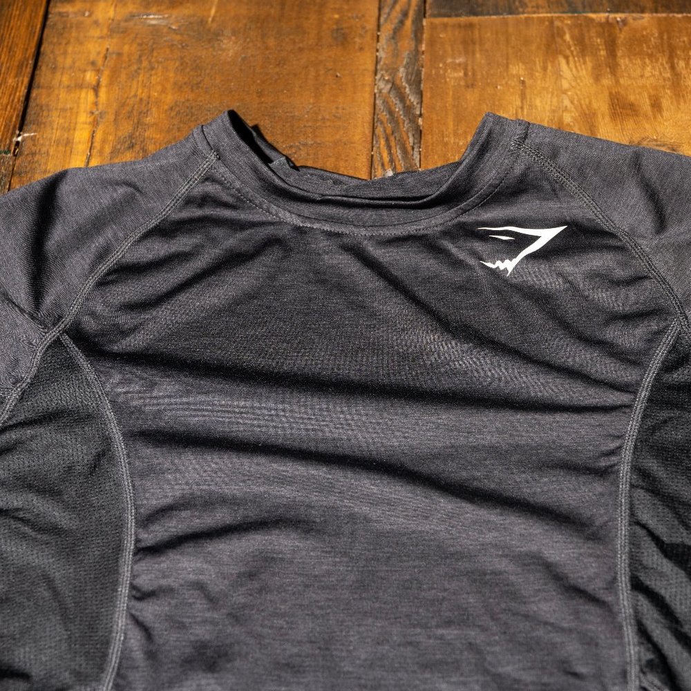 Gymshark Compression Black T-shirt (S)